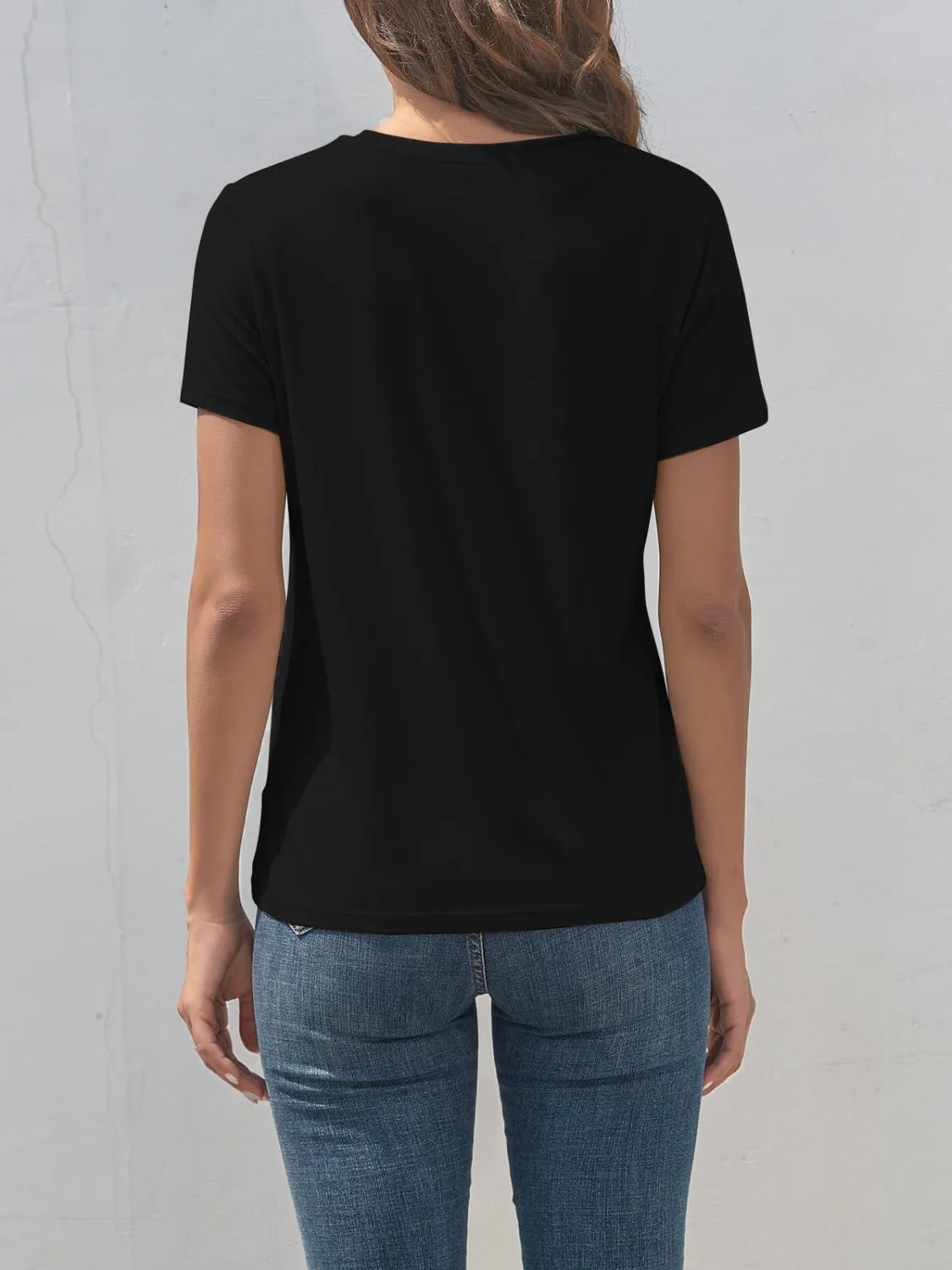 Cross Graphic Round Neck T-Shirt l