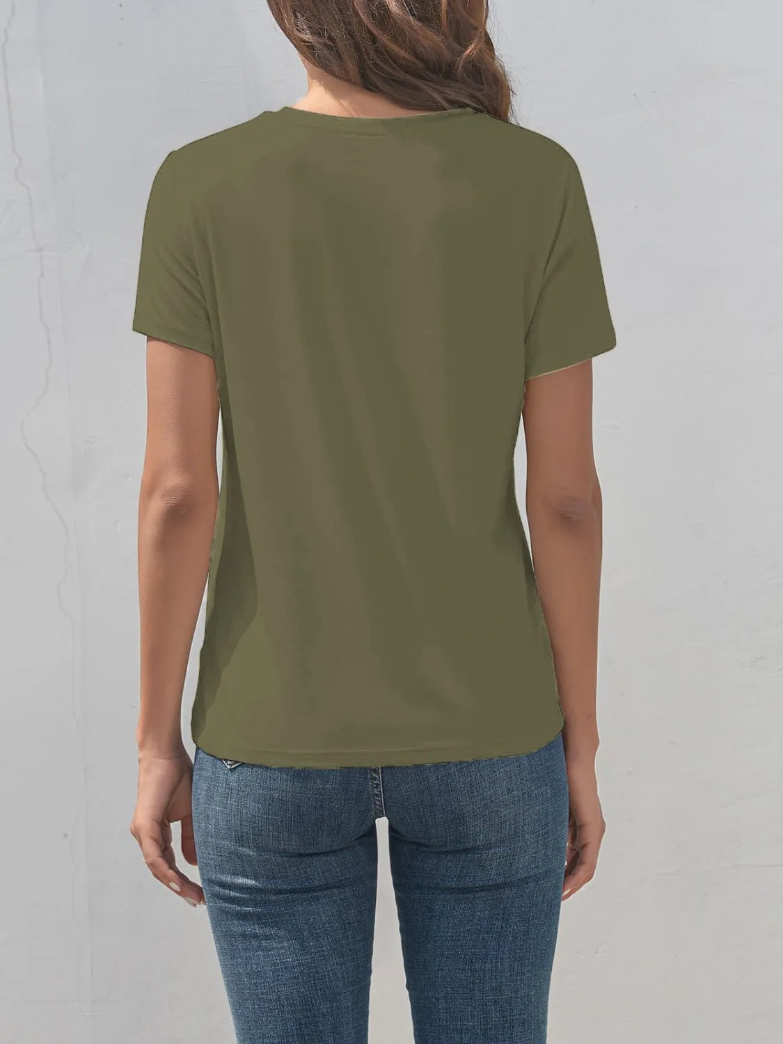 Cross Graphic Round Neck T-Shirt l