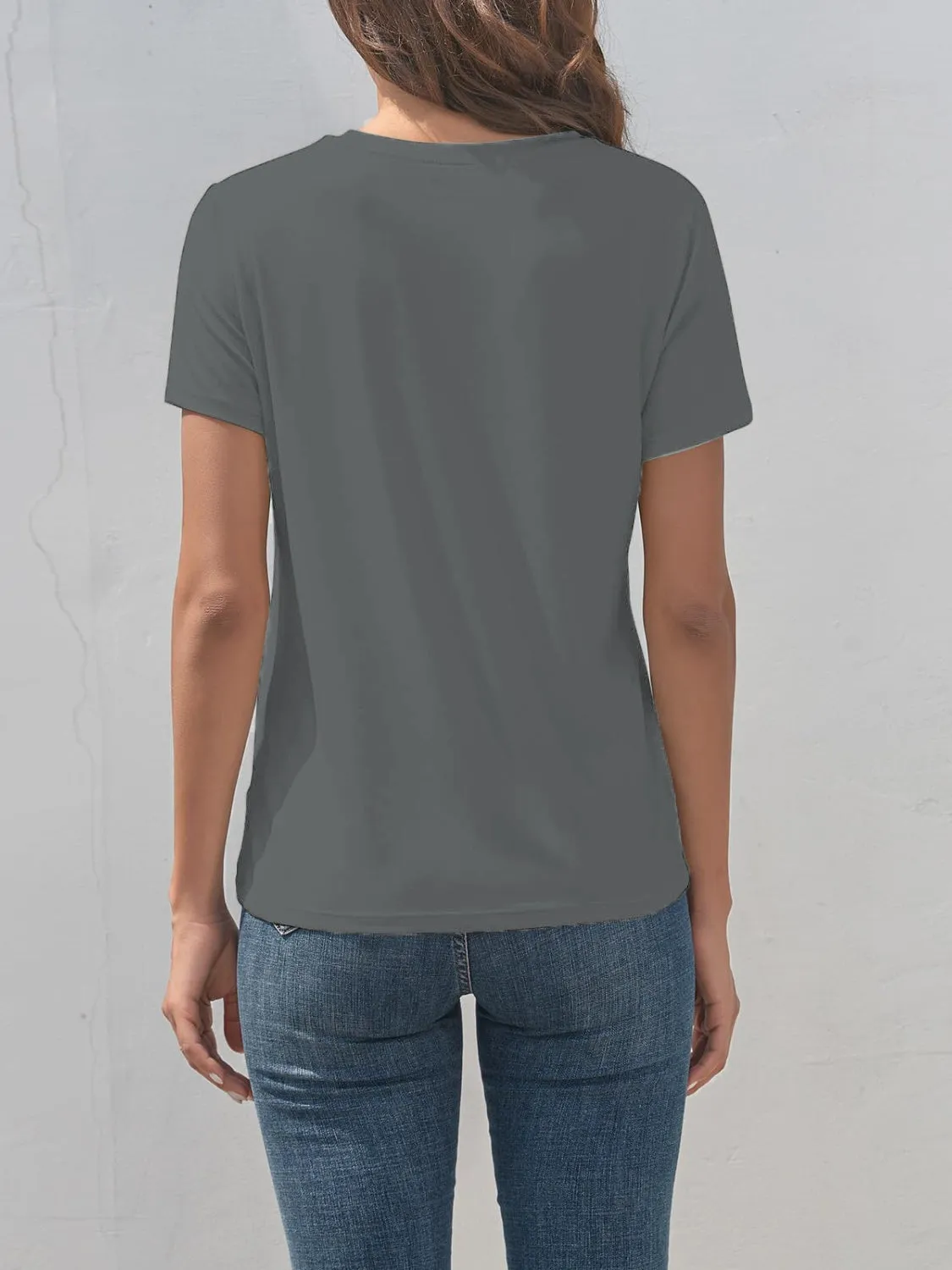 Cross Graphic Round Neck T-Shirt l