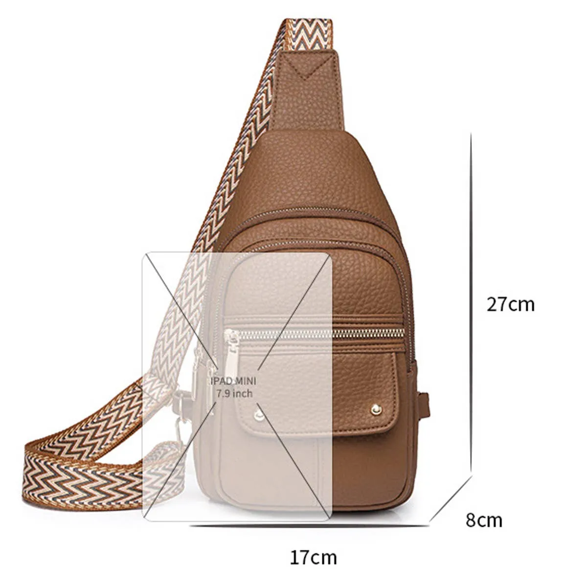CWAB2727-LIGHTGREEN-OS SOFT LEATHER SHOULDER MESSENGER BAG