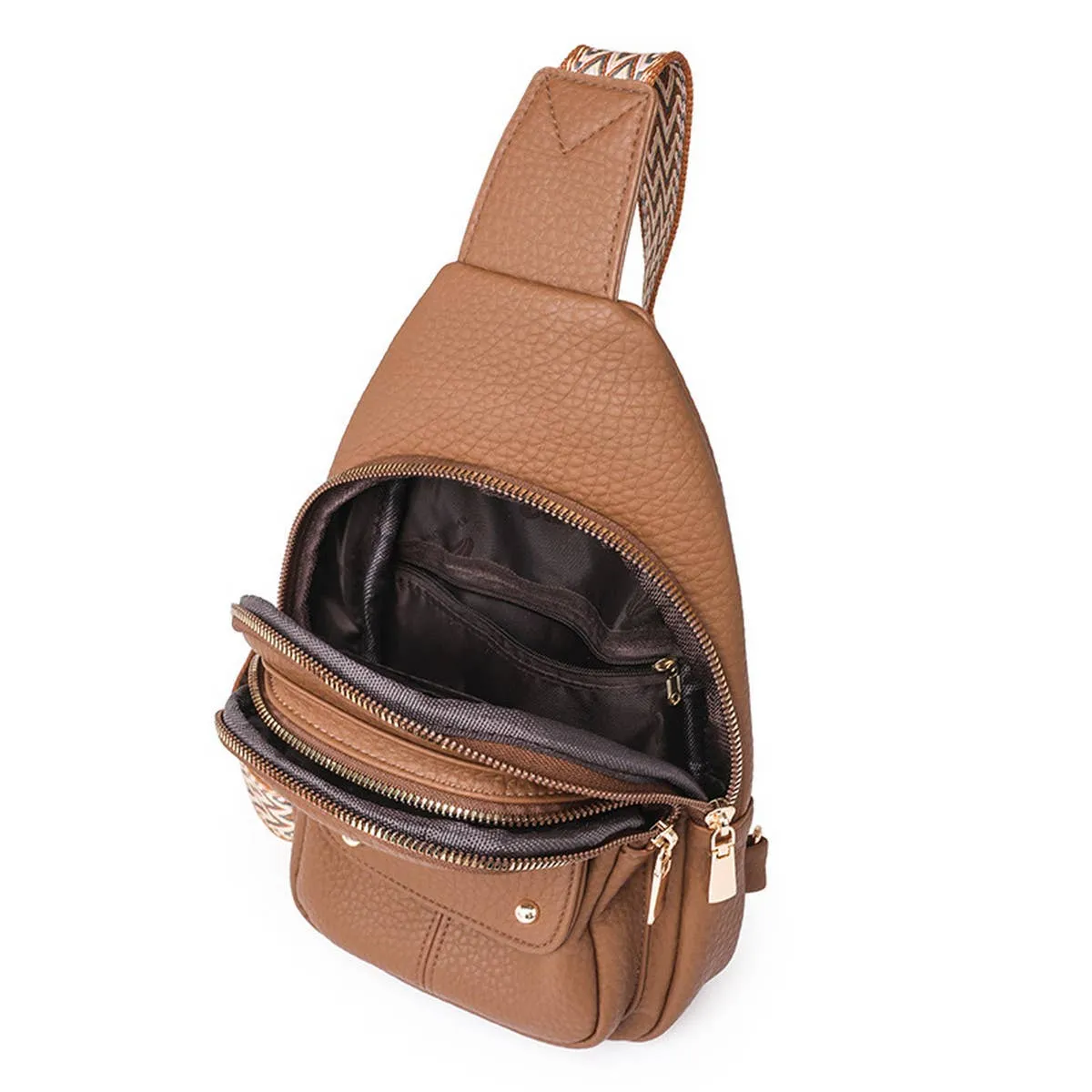 CWAB2727-LIGHTGREEN-OS SOFT LEATHER SHOULDER MESSENGER BAG