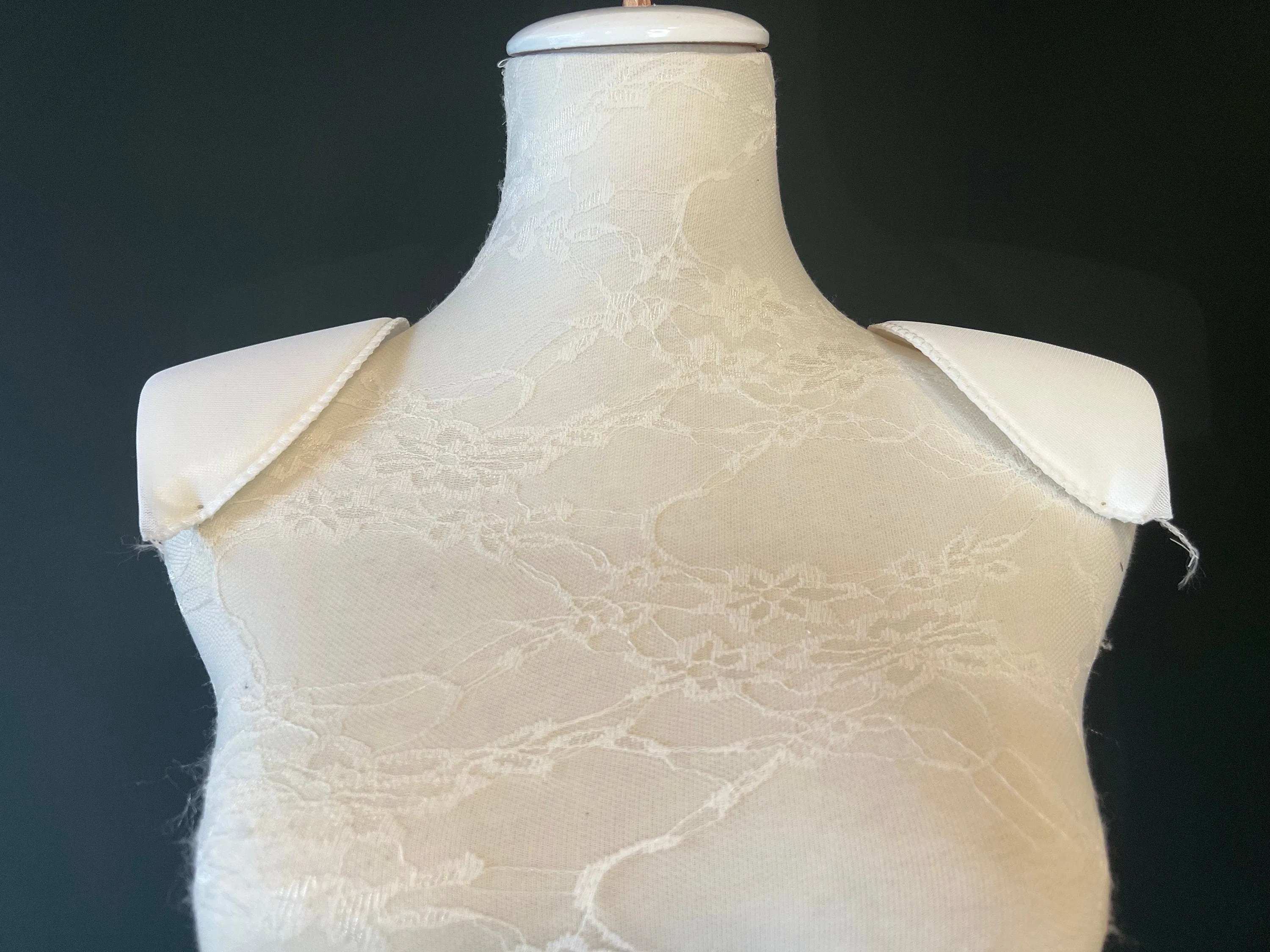 Deep Covered Shoulder 2cm 3cm Pads UK Made