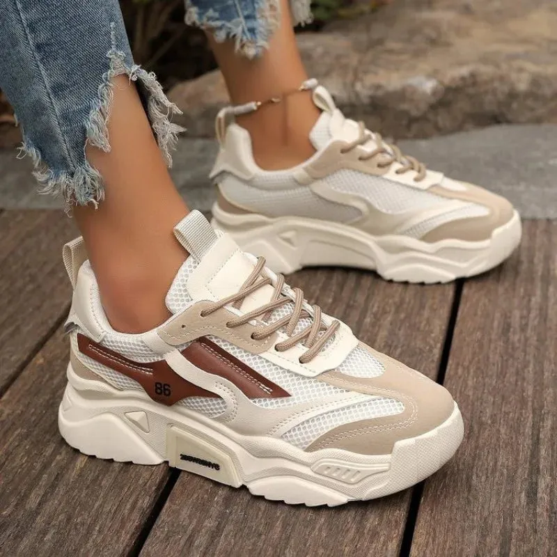 Designer Women Fashion Anti-slip Lightweight Platform Sneakers
