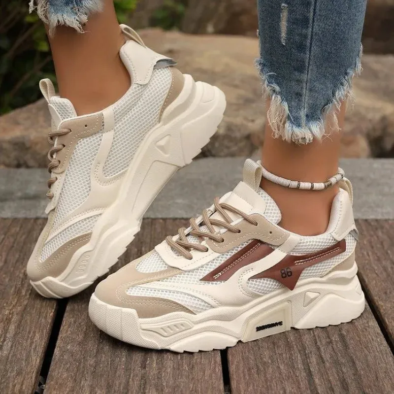 Designer Women Fashion Anti-slip Lightweight Platform Sneakers