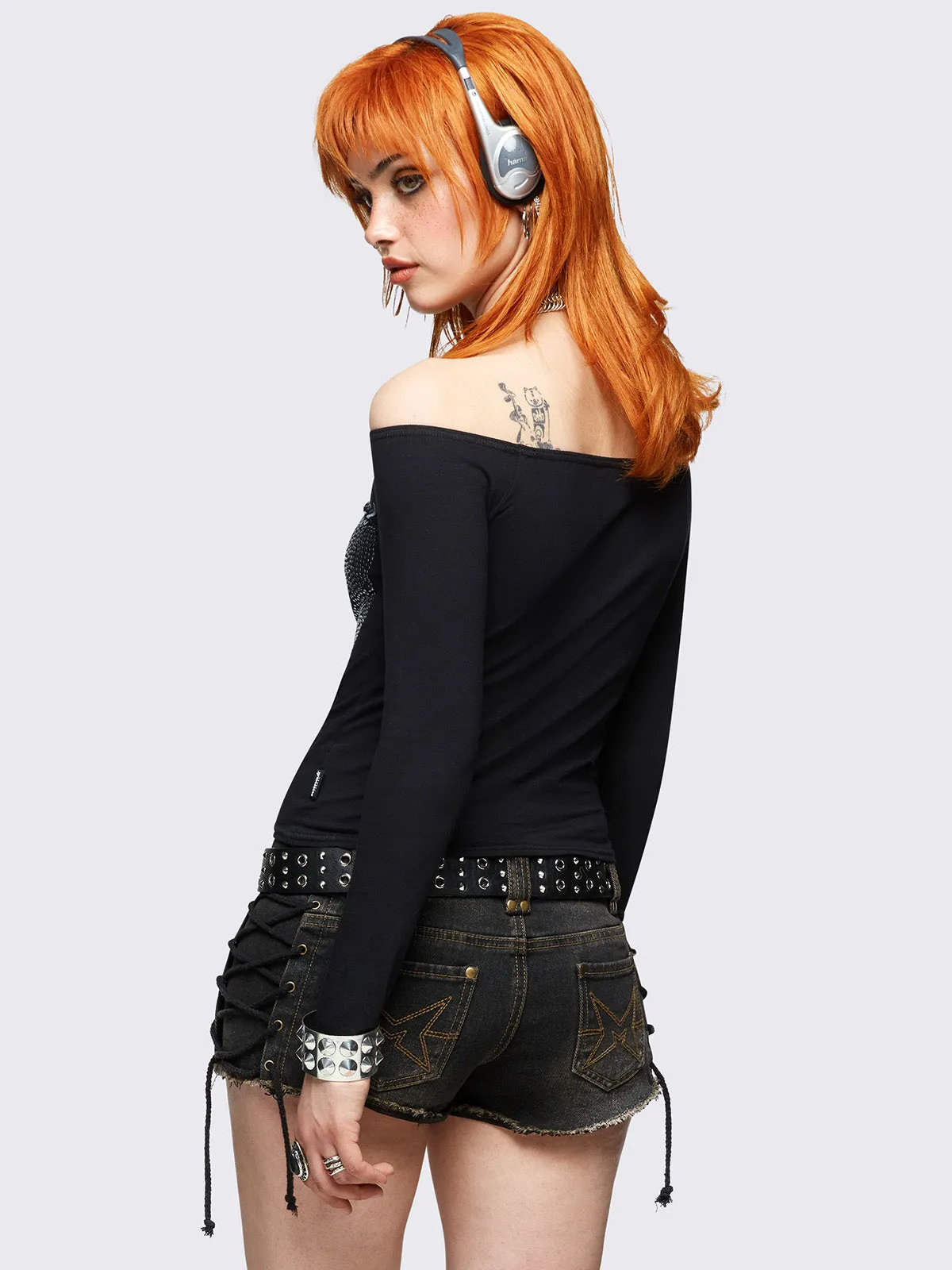 Divine Soul Off-Shoulder Top