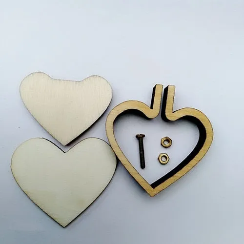 DIY Item set Mini Needlework Fixed Frame Wooden Hoop/Ring for Accessories