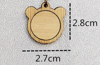 DIY Item set Mini Needlework Fixed Frame Wooden Hoop/Ring for Accessories