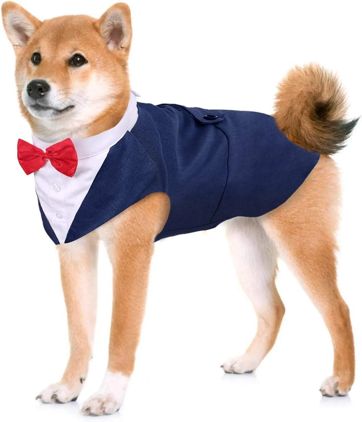 Dog Tuxedo Dog Suit and Bandana Set, Dogs Tuxedo