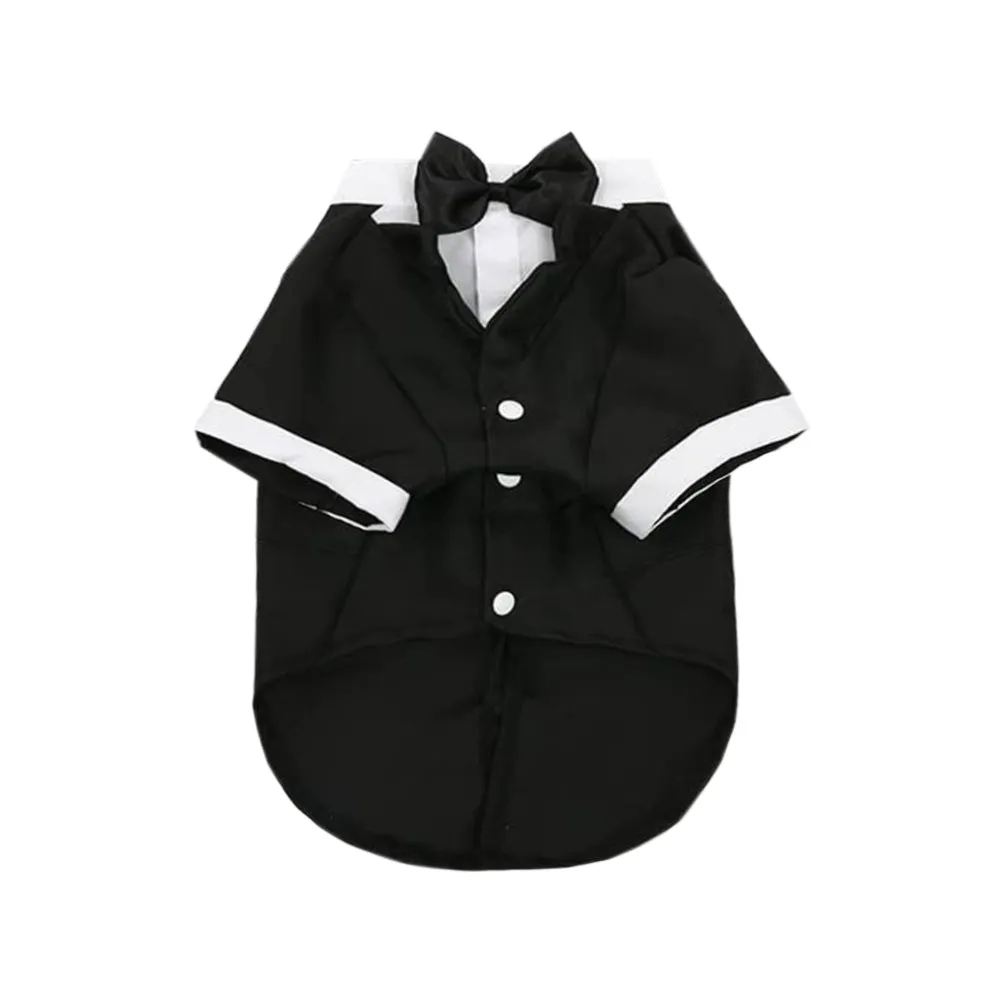 Dog Tuxedo, Dog Wedding Suit with Bow Tie Formal Dog Tux