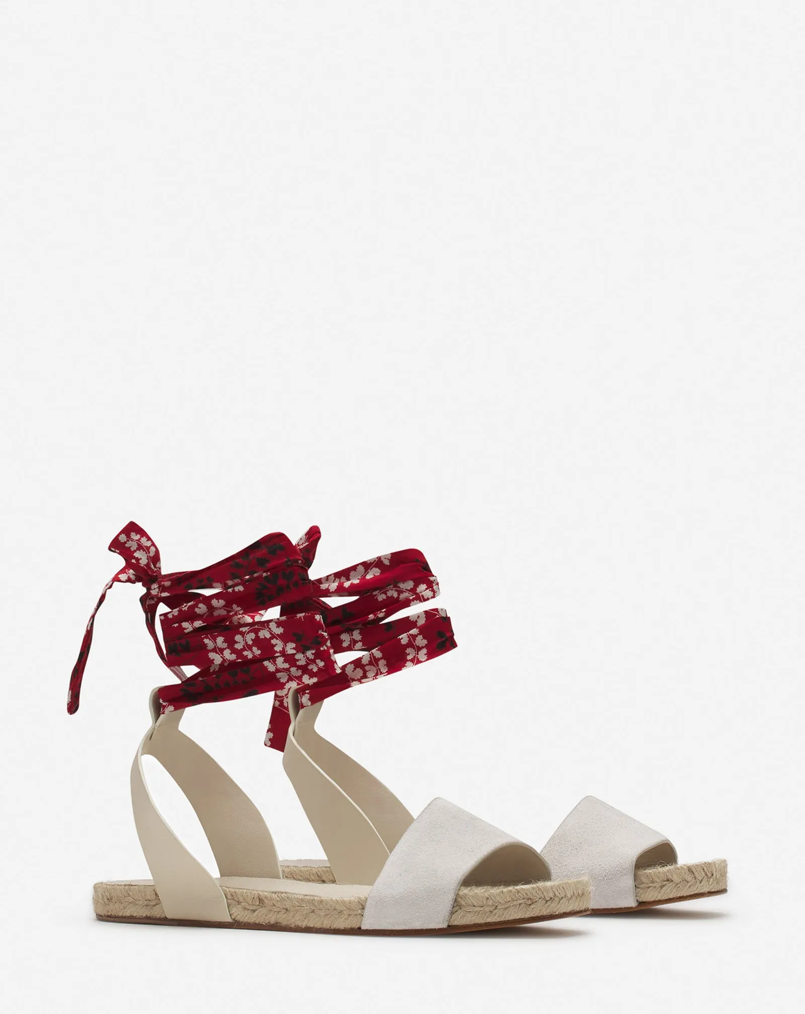 DOMRA FLAT SUEDE SANDALS