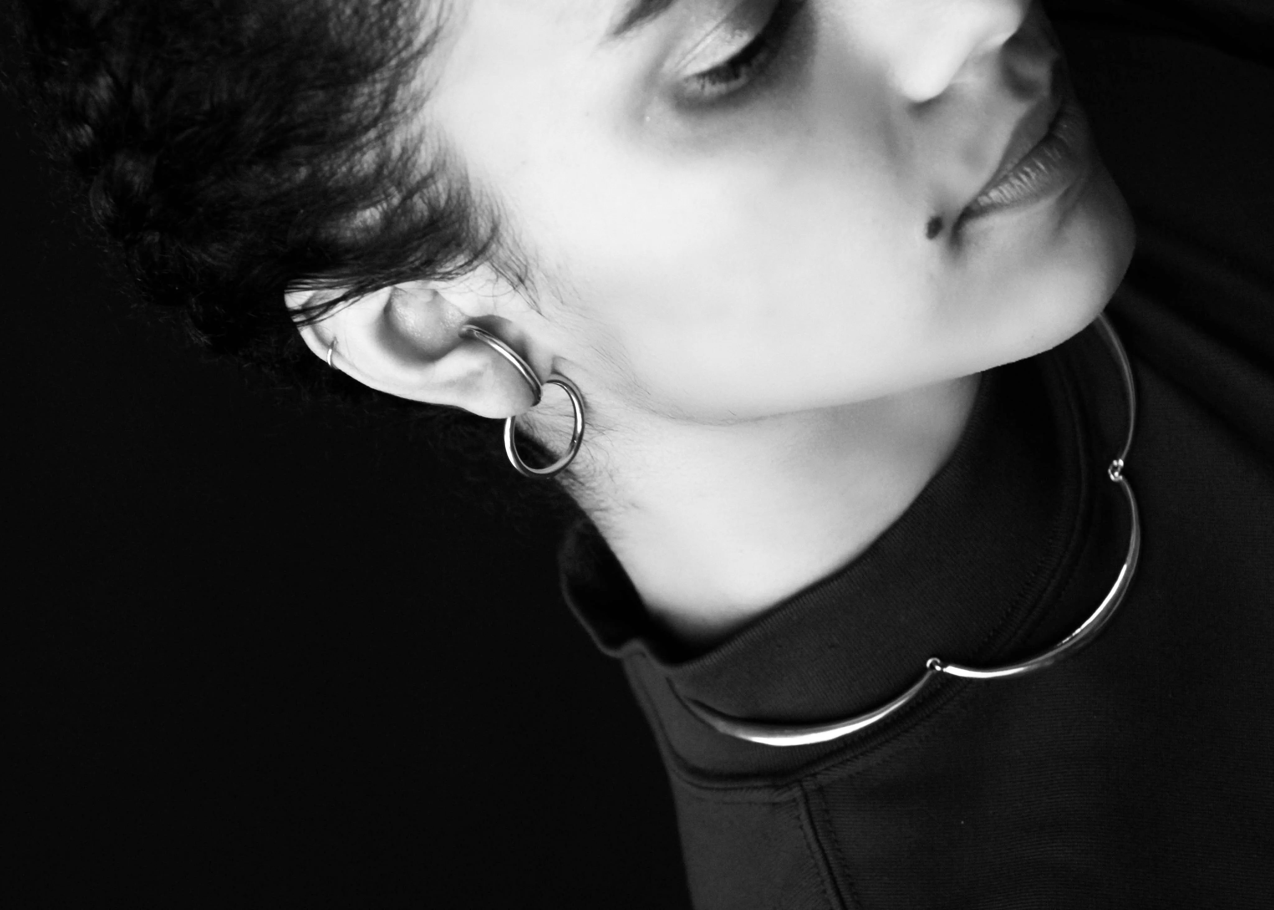 Double Hoop Earring