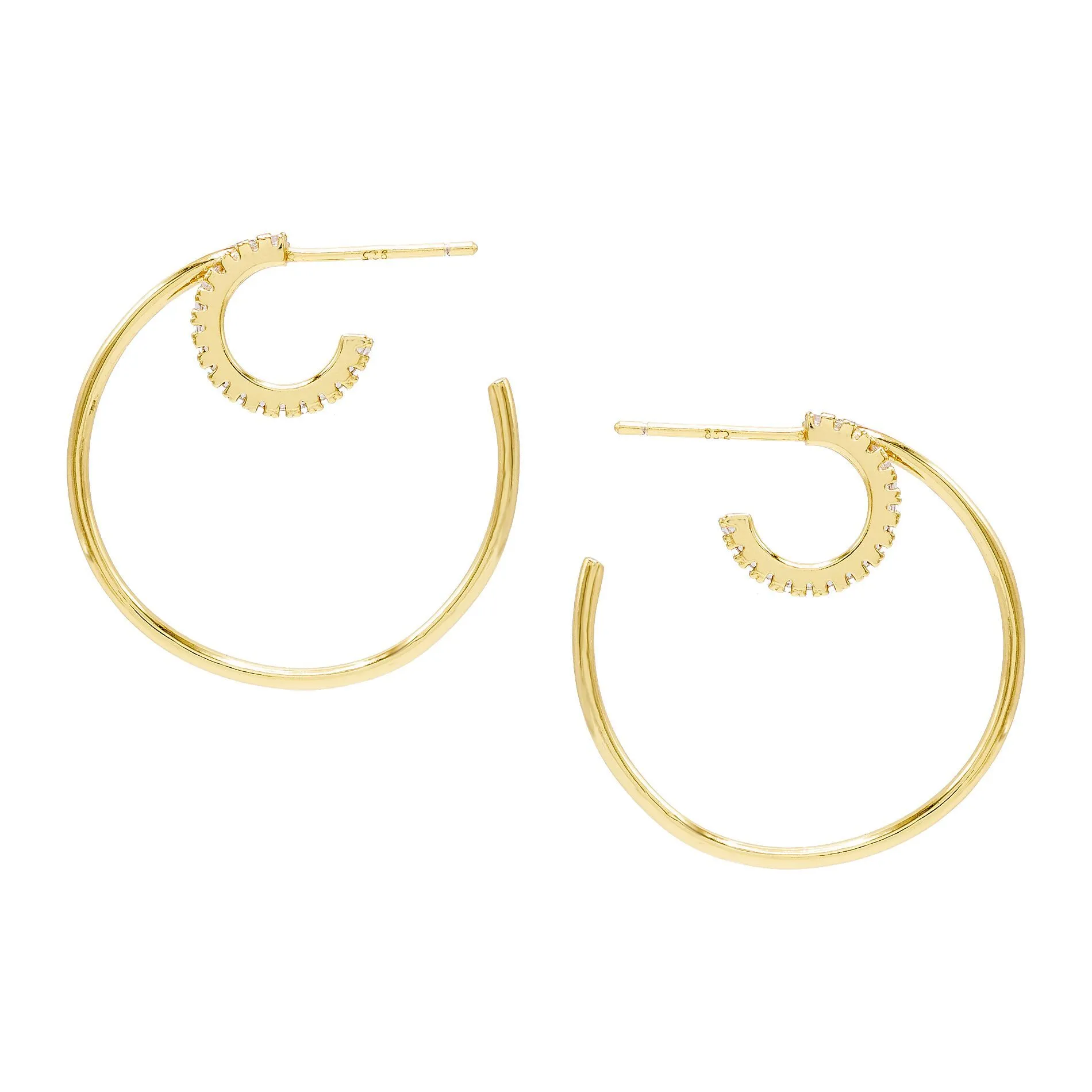 Double Hoop Earring