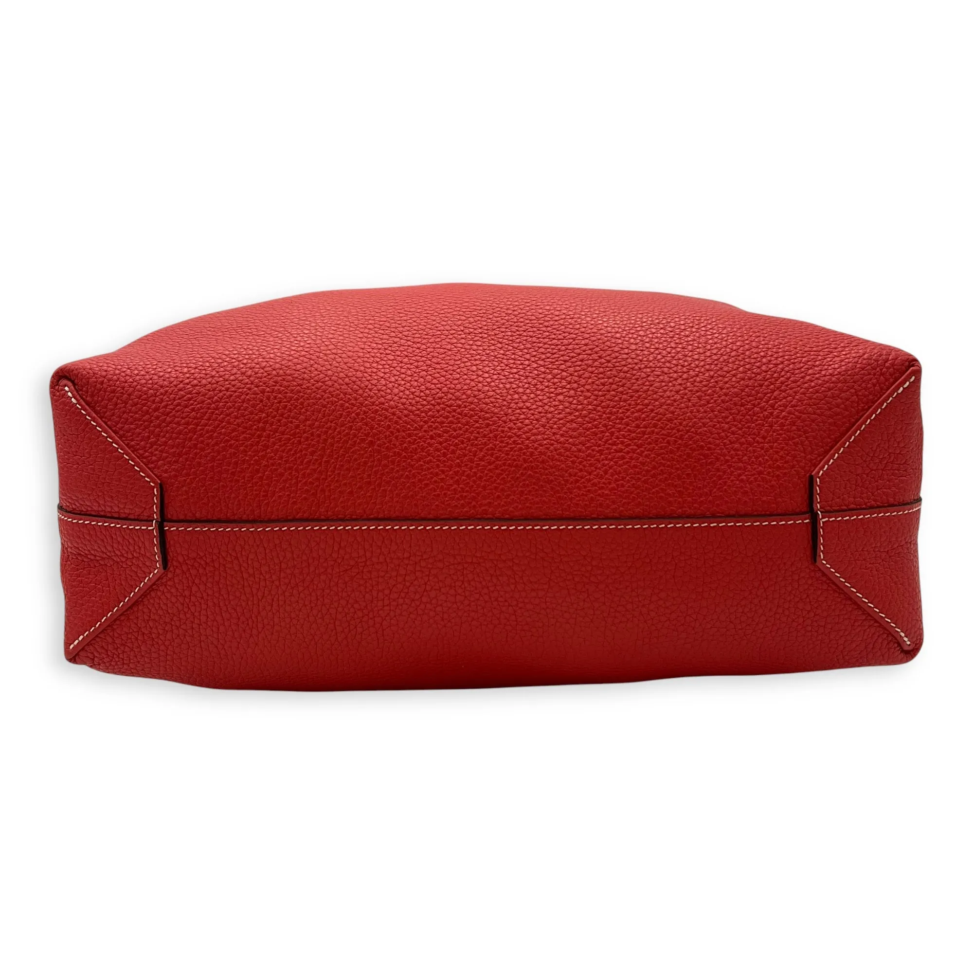 Double Sens Reversible Red Tote Bag in Clemence