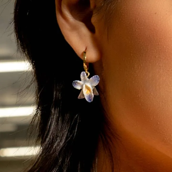 Earrings | Earth Angel Orchid | Peter and June