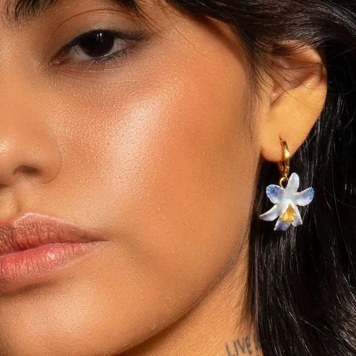 Earrings | Earth Angel Orchid | Peter and June