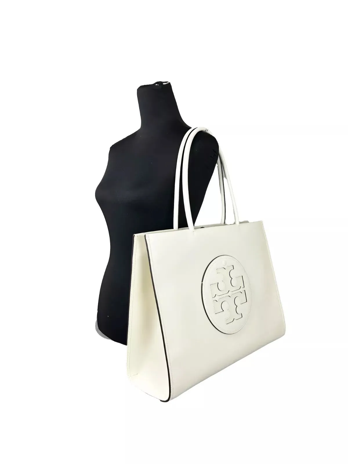 Eco Ella Large Tote Bag Purse Warm White 145611