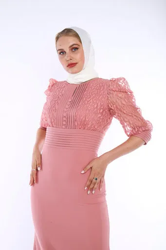 EG Pleated Layers Dress