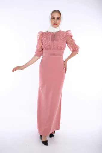 EG Pleated Layers Dress