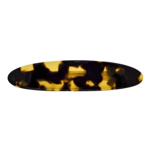 Elisa Medium Dark Tortoiseshell Hair Clip
