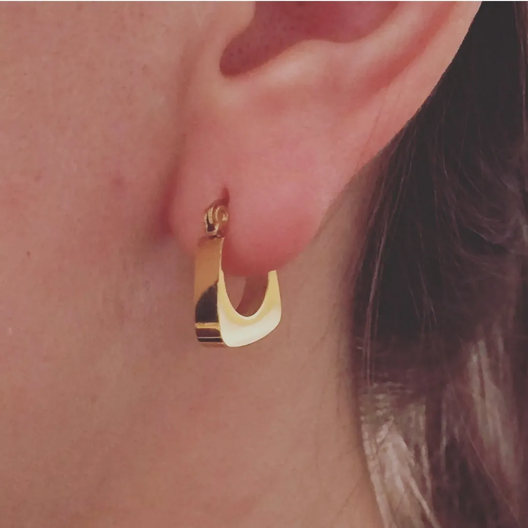 Emily Huggie Hoops