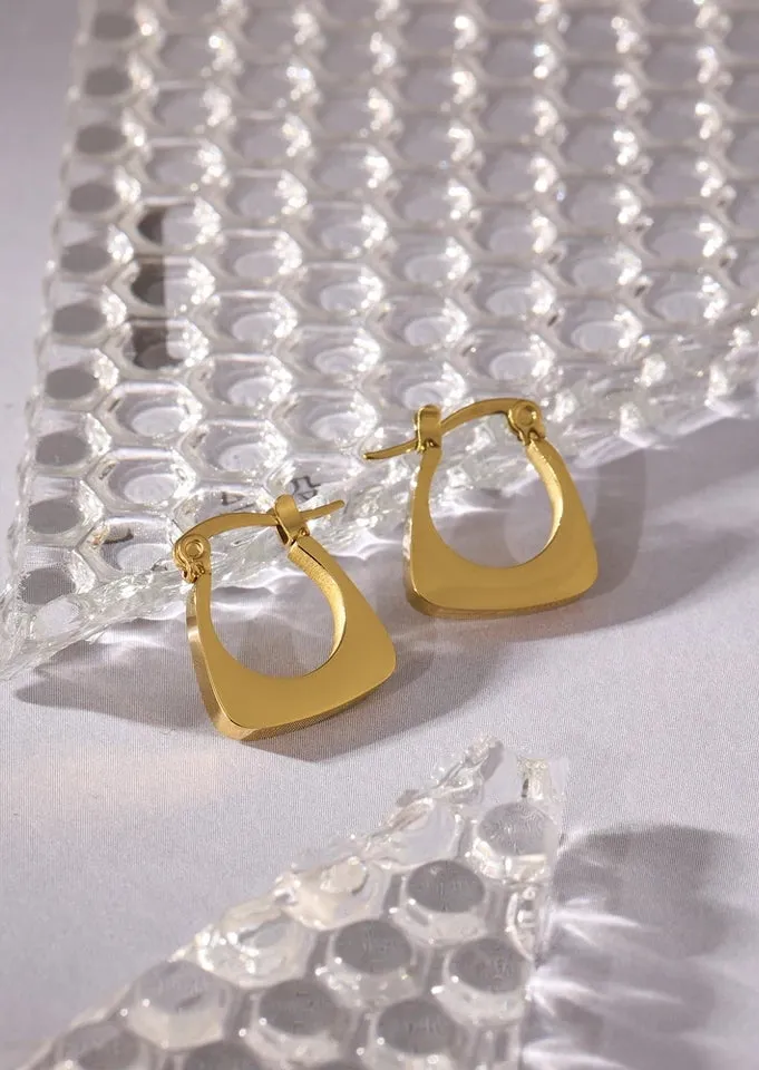 Emily Huggie Hoops
