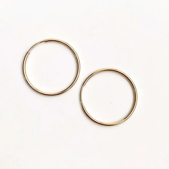 Endless Hoop 14K Gold Filled