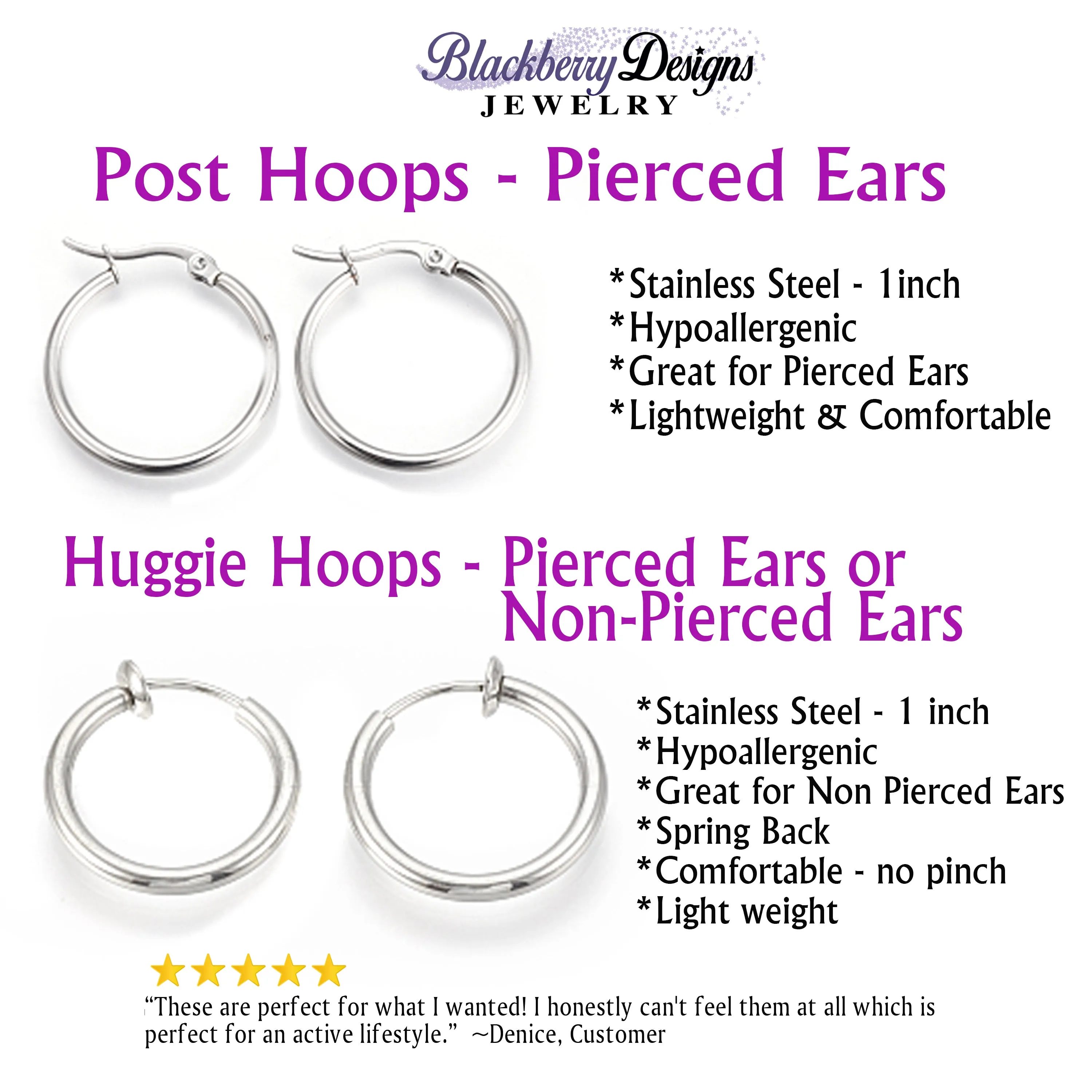 Engraved Halloween Hoop Earrings with Charms