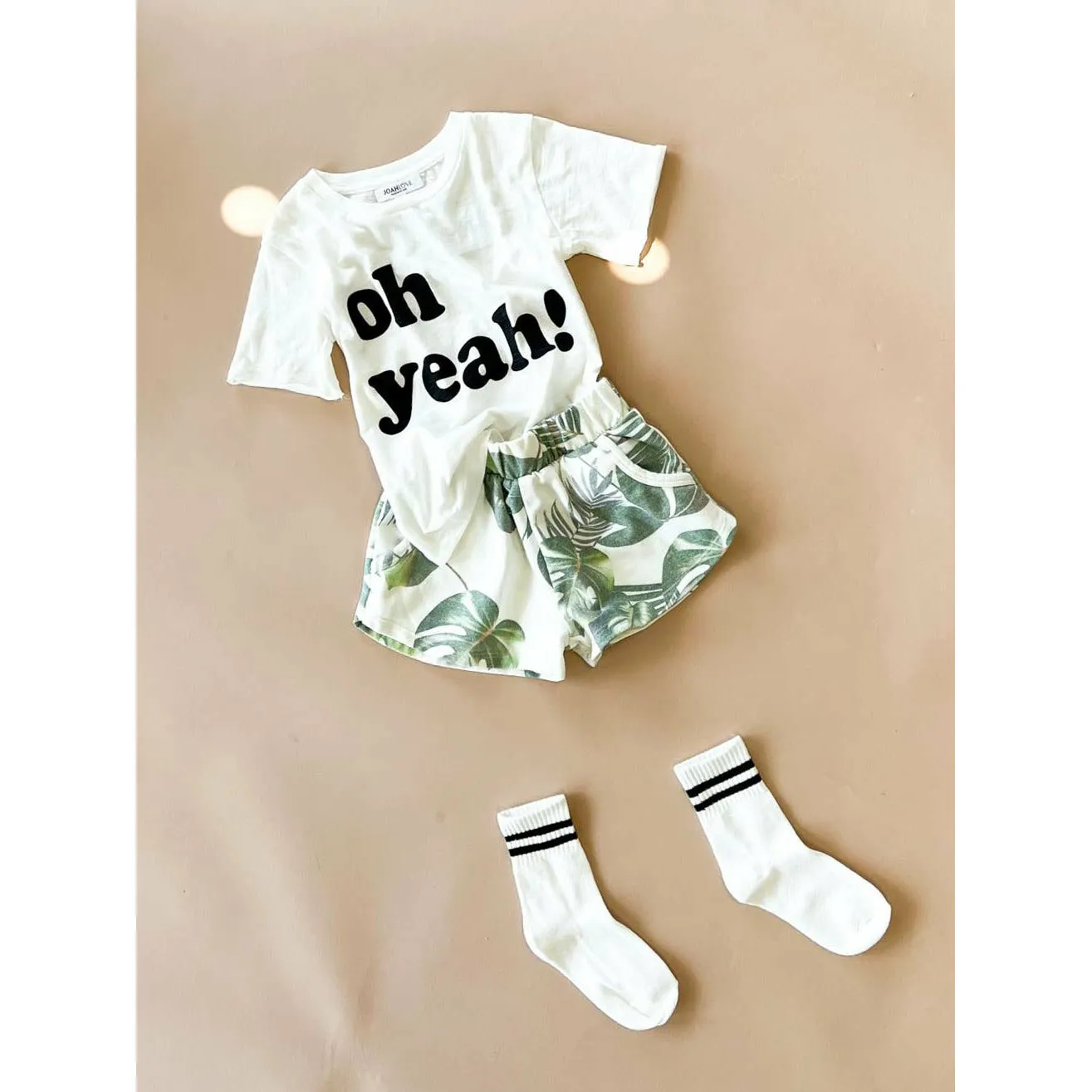 Enzo-Yeah Tee | Creme