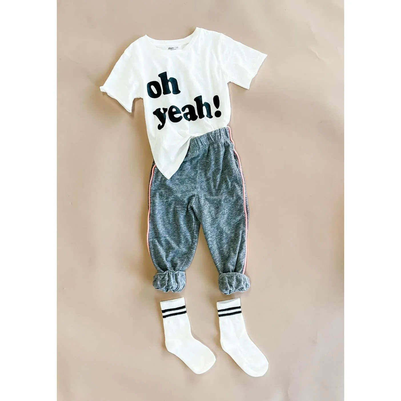 Enzo-Yeah Tee | Creme