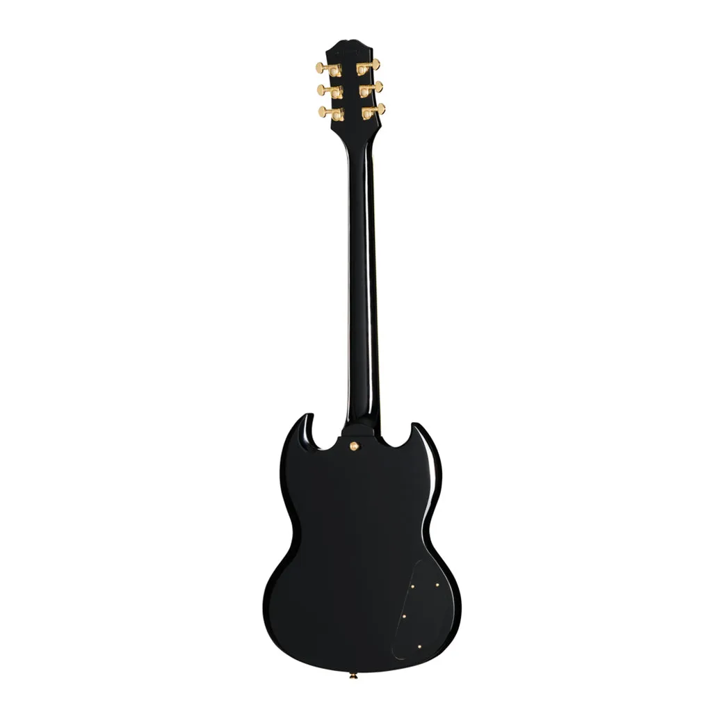 Epiphone SG Custom Left Handed with Premium Gig Bag - Ebony
