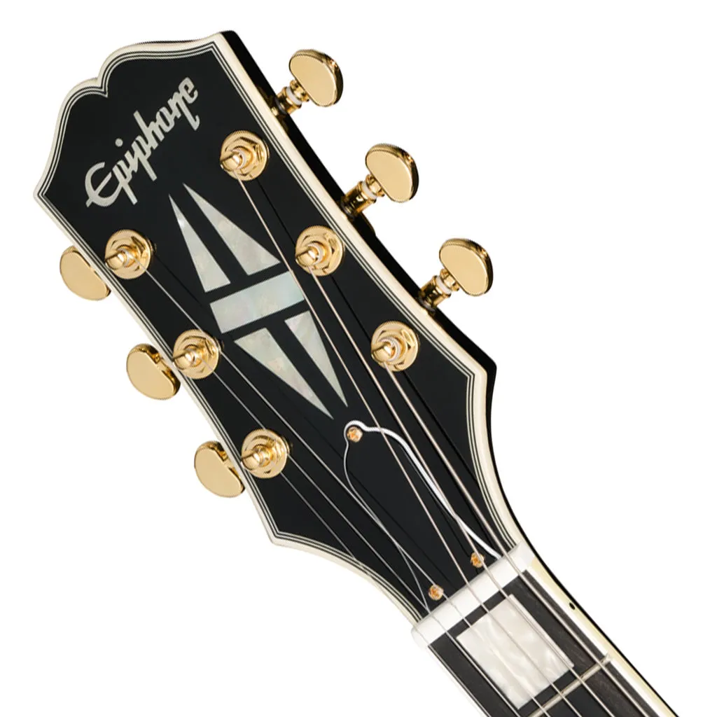 Epiphone SG Custom Left Handed with Premium Gig Bag - Ebony