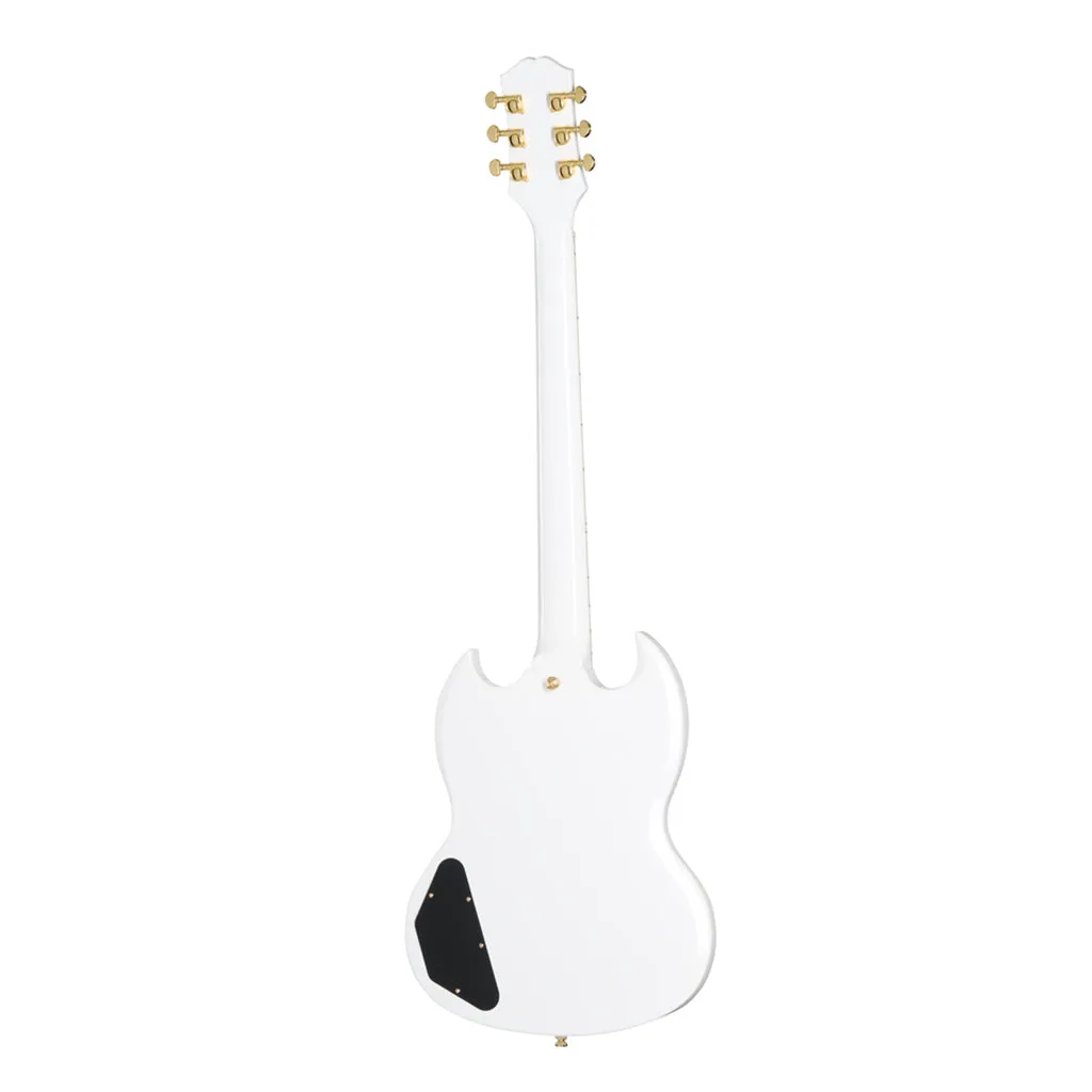 Epiphone SG Custom with Premium Gig Bag - Alpine White