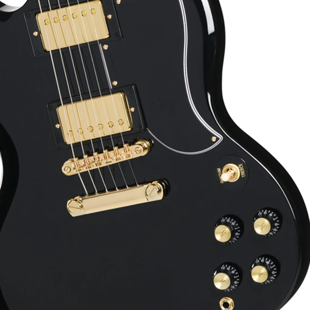 Epiphone SG Custom with Premium Gig Bag - Ebony