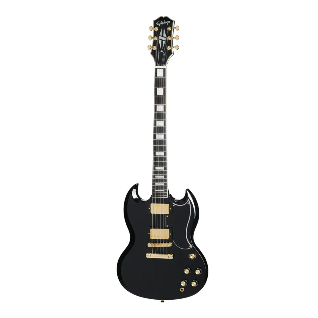 Epiphone SG Custom with Premium Gig Bag - Ebony