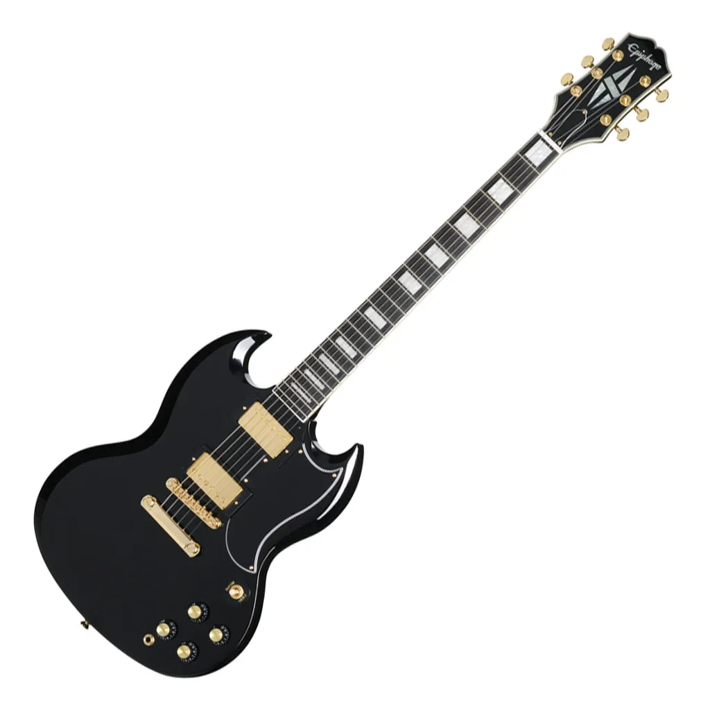 Epiphone SG Custom with Premium Gig Bag - Ebony