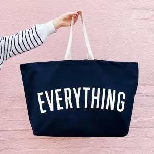 Everything - Midnight Blue REALLY Big Bag by Alphabet Bags