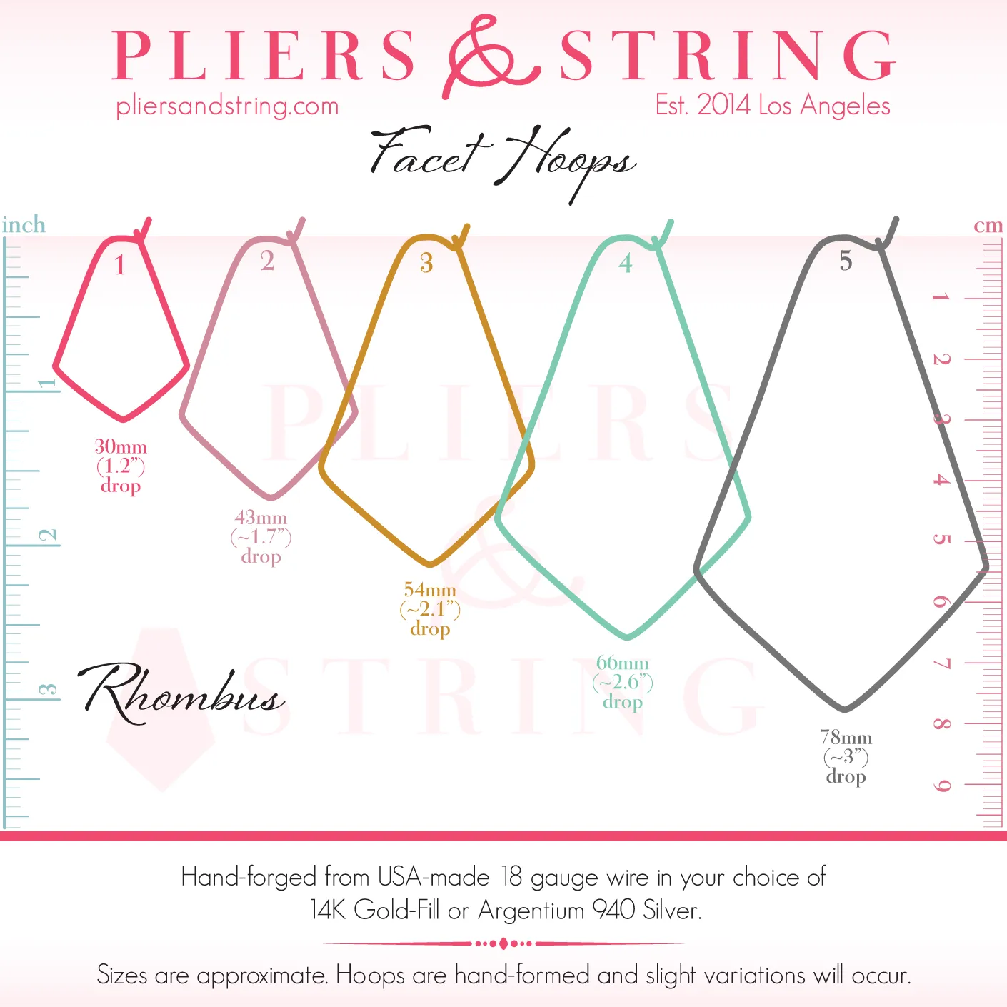 FACET Rhombus Hoops