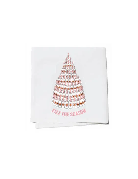 Fizz the Season Cocktail Napkins - Set of 4