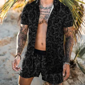 Floral Beach Two Piece Suit
