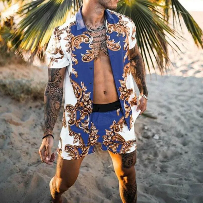 Floral Beach Two Piece Suit