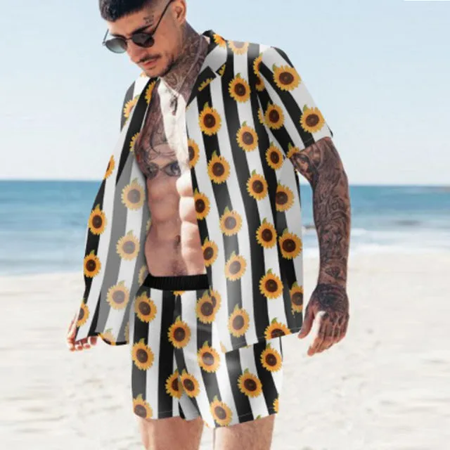 Floral Beach Two Piece Suit