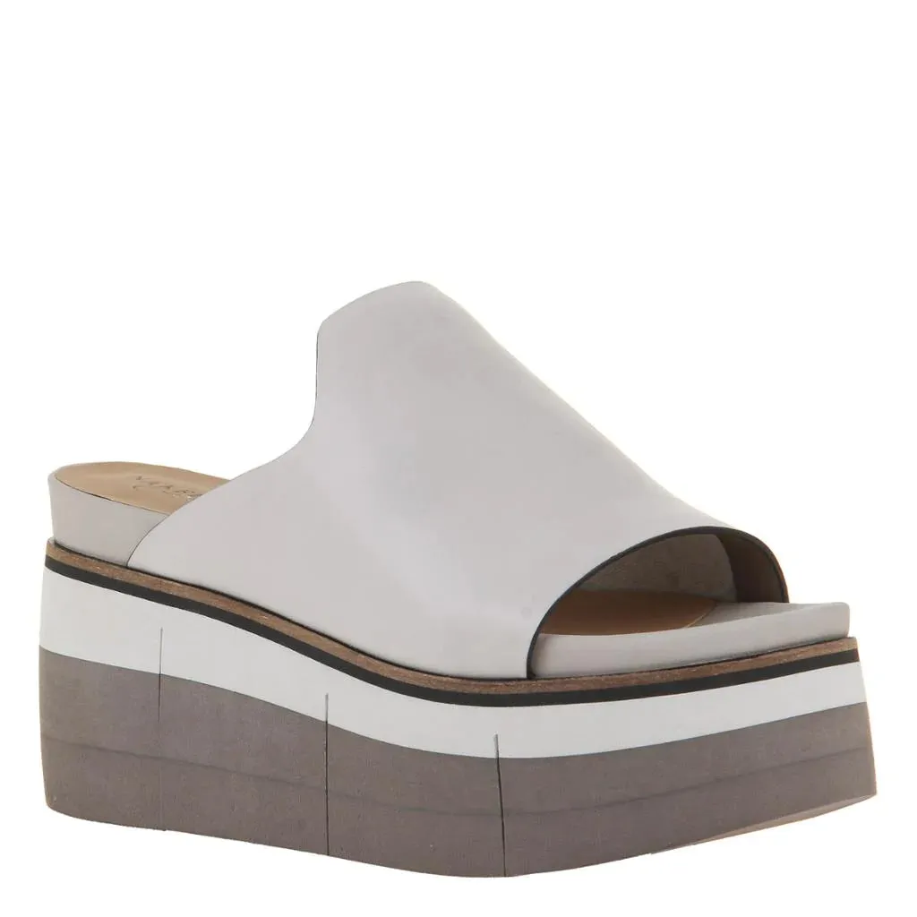 FLOW PLATFORM SANDAL by NAKED FEET - MIST