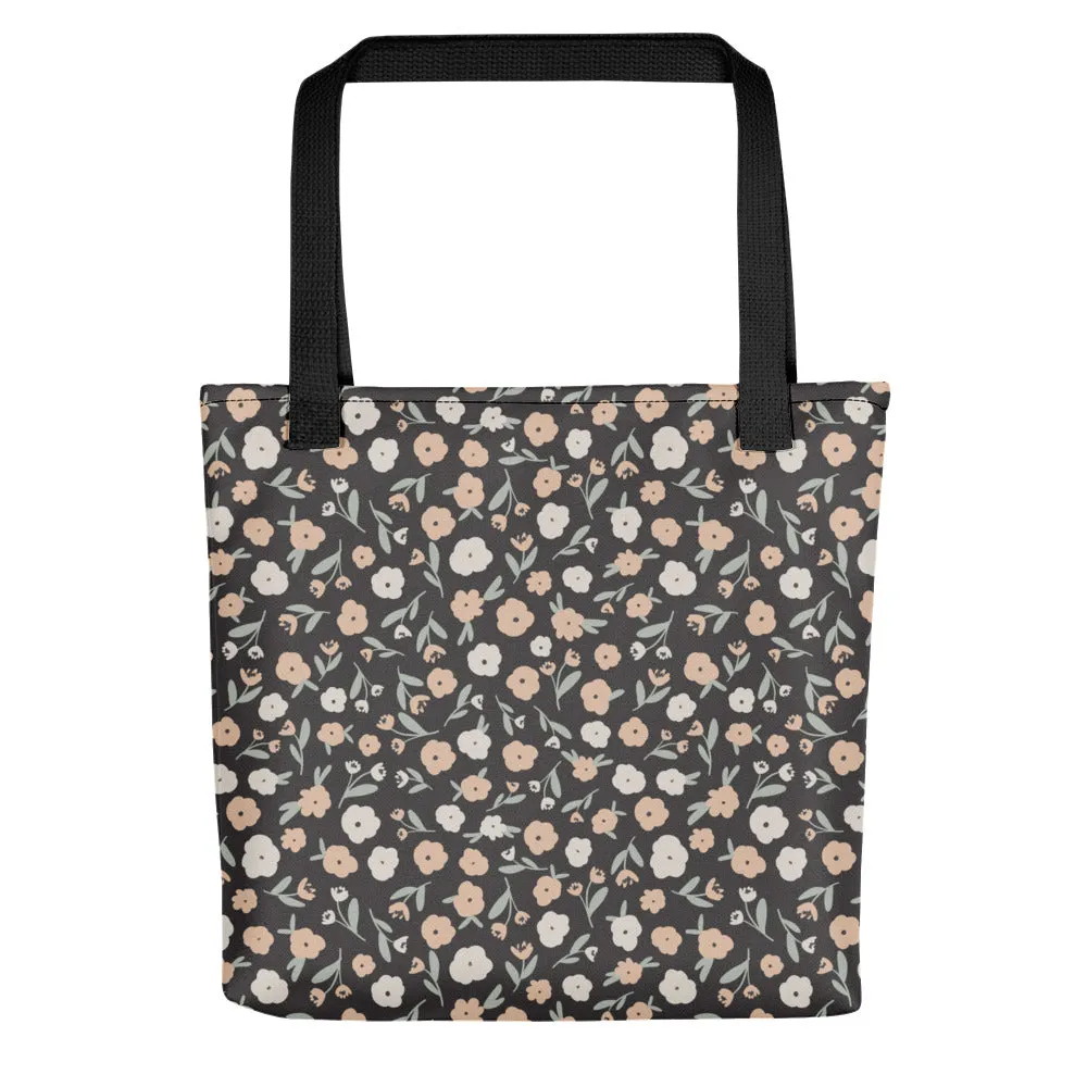 Flowers at Night Tote Bag
