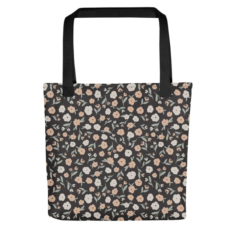 Flowers at Night Tote Bag
