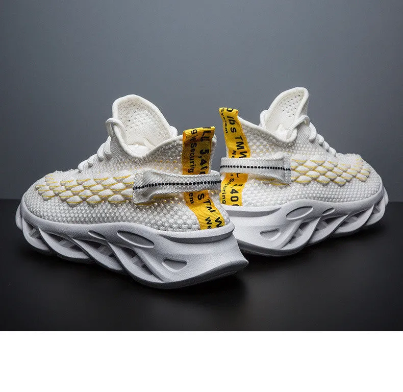 Fly woven breathable sneakers