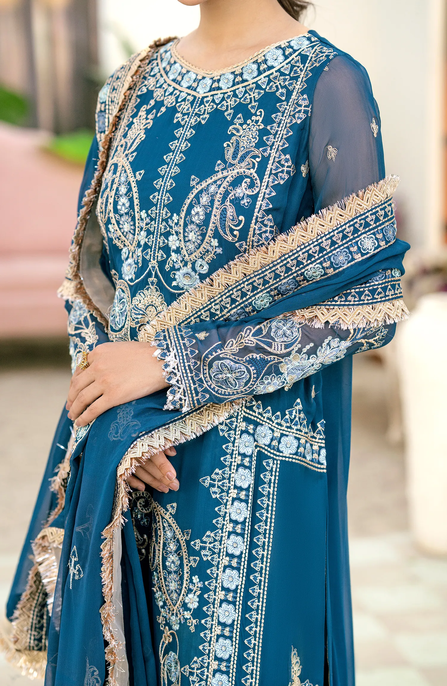 Formal Dress - Safa (SFD-0095) || Peyam || MARYUM N MARIA