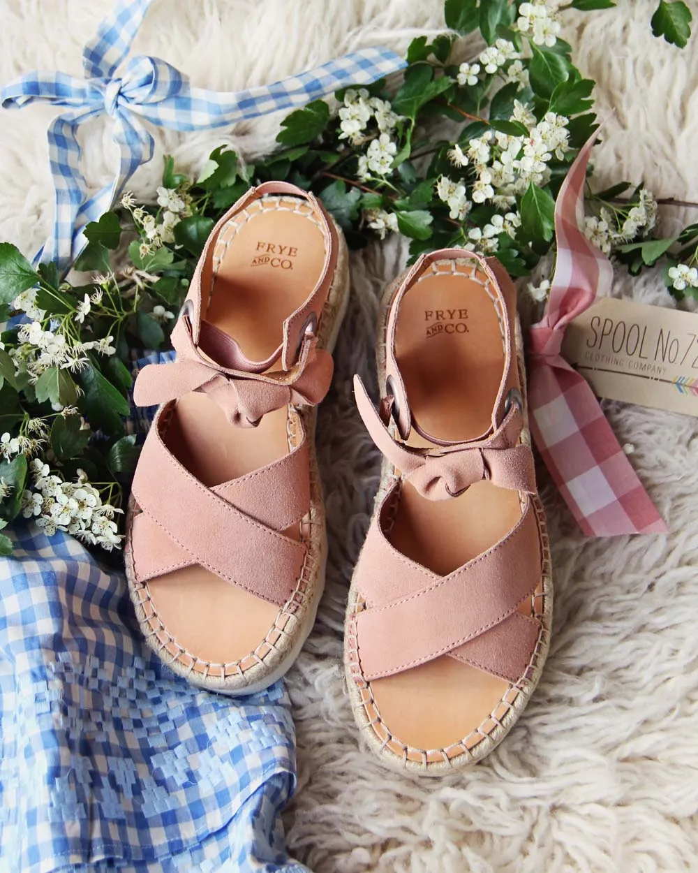 Frye Dusty Rose Sandals
