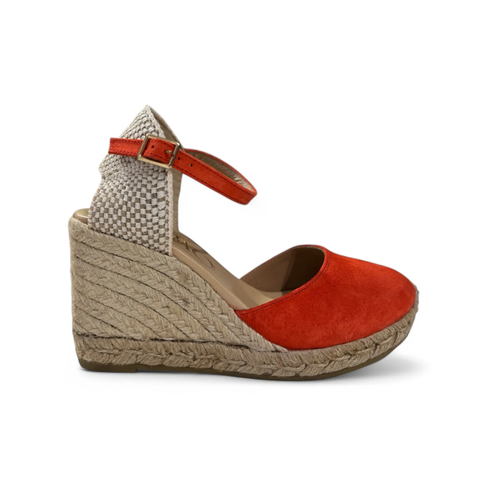 Gaimo Global Suede Wedge Espadrille Shoes