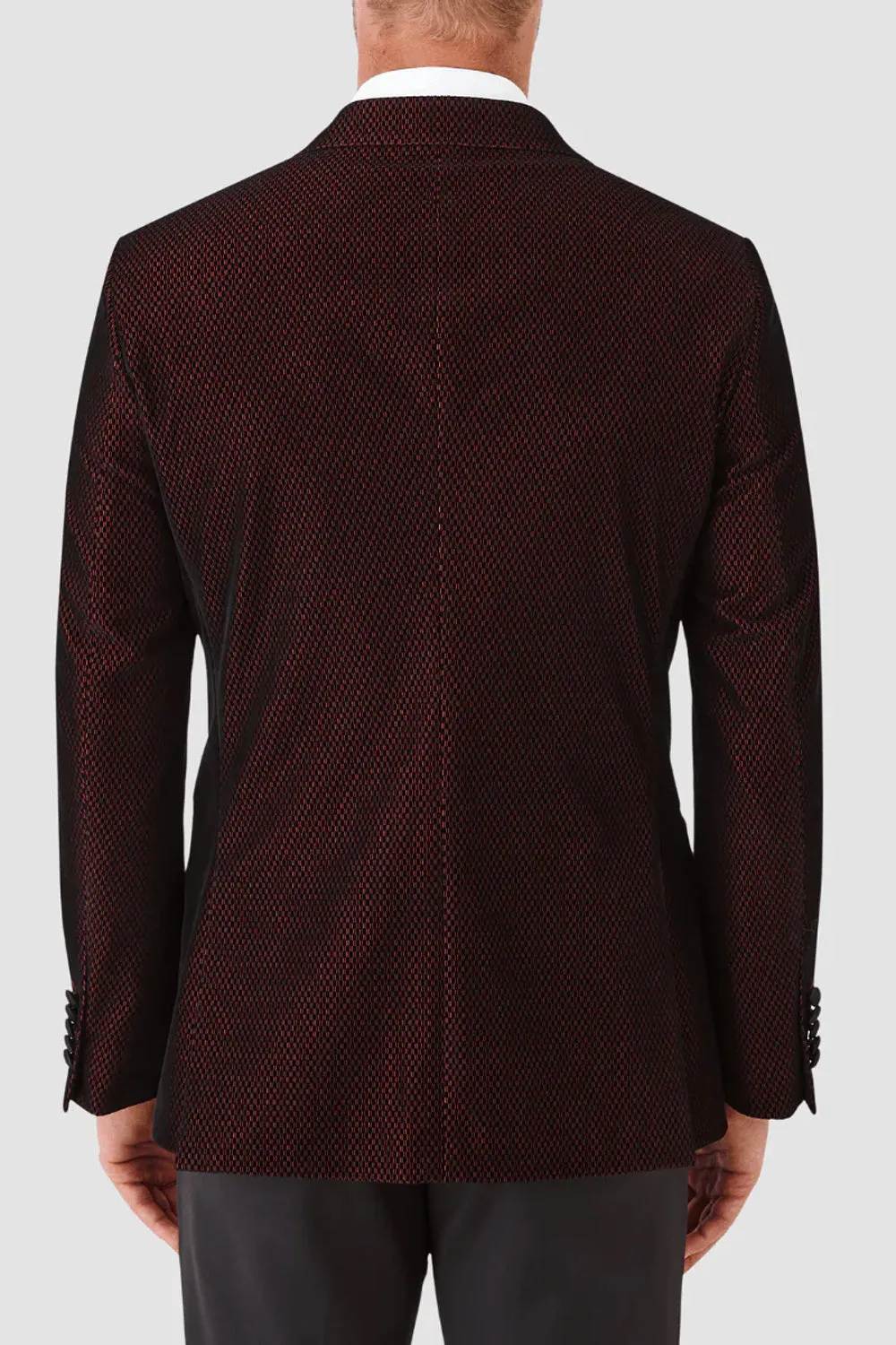 GIBSON BARLOW VELVET TUXEDO JACKET FGR621