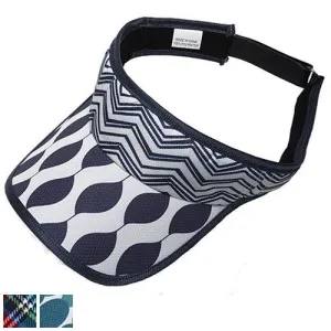 Glove It Ladies Print Golf Visor - Closeout Indigo (V215)
